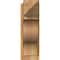 Ekena Millwork Funston Rough Sawn Arts and Crafts Outlooker, Western Red Cedar, 8"W x 20"D x 24"H OUT08X20X24FST03RWR - alternate 4